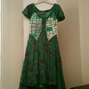 Save the queen green dress